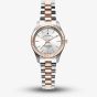 Jacques du Manoir Ladies Inspiration Prime Silver Dial Two Tone Bracelet Watch JWL04004