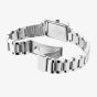 Jacques du Manoir Ladies Emily White Dial Stainless Steel Bracelet Watch JWL04401