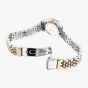 Jacques du Manoir Ladies Mini Inspiration White Mother Of Pearl Dial Two Tone Bracelet Watch JWL05102