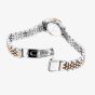 Jacques du Manoir Ladies Mini Inspiration White Mother Of Pearl Dial Two Tone Bracelet Watch JWL05103