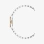Jacques du Manoir Ladies Mini Inspiration Black Mother of Pearl Dial Two Tone Bracelet Watch JWL05105