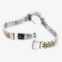 Jacques du Manoir Ladies Mini Inspiration Black Mother of Pearl Dial Two Tone Bracelet Watch JWL05105