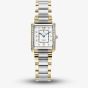 Jacques du Manoir Ladies Emily White Dial Two Tone Bracelet Watch JWL05503