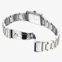 Jacques du Manoir Ladies Emily White Dial Rose Gold Two Tone Bracelet Watch JWL05504