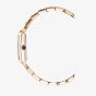 Jacques du Manoir Ladies Emily White Dial Two Tone Bracelet Watch JWL05804