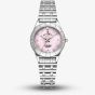 Jacques du Manoir Ladies Leonie Pink Mother Of Pearl Dial Bracelet Watch JWL05902