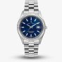 Jacques du Manoir Mens Inspiration Blue Dial Bracelet Watch JWN01701