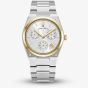 Jacques du Manoir Mens Horizon Multifunction Silver Dial Bracelet Watch JWN05704