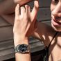 Jacques du Manoir Ladies Inspiration Elegance Black Dial Bracelet Watch NRO.05