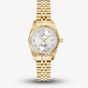 Jacques du Manoir Ladies Inspiration Elegance 26mm Silver Dial Gold Tone Bracelet Watch NRO.12