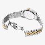 Jacques du Manoir Ladies Inspiration Elegance Black Dial Two Tone Bracelet Watch NRO.19
