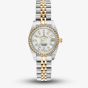 Jacques du Manoir Ladies Inspiration Elegance 26mm Silver Dial Two Tone Bracelet Watch NROP.08