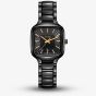 Rado Ladies True Square Black Ceramic Bracelet Watch R27080172