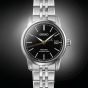 Seiko Mens Presage Deep Black Urushi Lacquer Watch SPB405J1