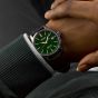 Seiko Mens Presage Natural Green Urushi Lacquer Watch SPB407J1