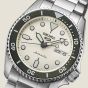 Seiko Mens 5 Sports SKX Midi Mono Cream Watch SRPK31K1