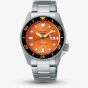 Seiko Mens 5 Sports SKX Midi Orange Watch SRPK35K1