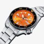 Seiko Mens 5 Sports SKX Midi Orange Watch SRPK35K1