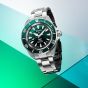Seiko Mens Prospex PADI 60th Anniversary Green Divers Watch SRPL53K1