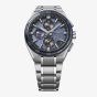Seiko Mens Astron GPS Solar Blue Chronograph Dual Time Watch SSH175J1