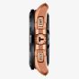 Tissot Mens T-Touch Connect Solar Rose Gold Plated Rubber Strap Smart Watch T121.420.47.051.02