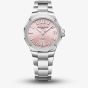 Ex-Display Baume & Mercier Ladies Riviera Pink Automatic Watch 10675