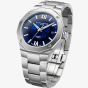 Baume & Mercier Mens Riviera Blue DIal Watch 10616