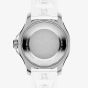 Breitling Ladies Superocean Automatic 36 White Dial & Rubber Strap Watch A17377211A1S1