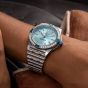 Ex-Display Breitling Super Chronomat Automatic 38 Light Blue Watch A17356531C1A1