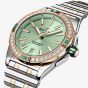 Ex-Display Breitling Super Chronomat Automatic 38 Light Green Watch U17356531L1U1