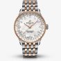 Breitling Ladies Navitimer Automatic 36 Two Tone Mother Of Pearl Diamond Dial Watch U17327211A1U1