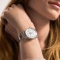 Breitling Ladies Navitimer Automatic 36 Two Tone Mother Of Pearl Diamond Dial Watch U17327211A1U1