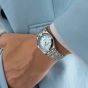 Breitling Chronomat 28 Blue Mother Of Pearl Diamond Dial Watch A72310101C1A1