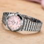 Breitling Chronomat Pink Mother Of Pearl Diamond Dial Watch A72310101K1A1