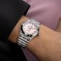 Breitling Chronomat Pink Mother Of Pearl Diamond Dial Watch A72310101K1A1