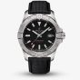 Breitling Avenger Automatic 42 Black Leather Strap Watch A17328101B1X1