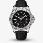 Breitling Avenger Automatic GMT 44 Black Leather Strap Watch A32320101B1X1