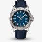 Breitling Avenger Automatic 42 Blue Leather Strap Watch A17328101C1X1