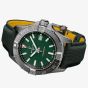 Breitling Avenger Automatic 42 Green Leather Strap Watch A17328101L1X1