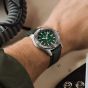 Breitling Avenger Automatic 42 Green Leather Strap Watch A17328101L1X1