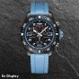 Ex-Display Breitling Endurance Pro 38mm Baby Blue Rubber Watch X83310281B1S1