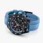 Breitling Endurance Pro 38mm Baby Blue Rubber Watch X83310281B1S1