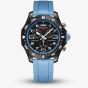 Breitling Endurance Pro 38mm Baby Blue Rubber Watch X83310281B1S1