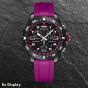 Ex-Display Breitling Endurance Pro 38mm Fuschia Pink Rubber Watch X83310F61B1S1
