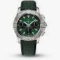 Ex-Display Breitling Avenger B01 Chronograph Green Dial Leather Watch AB0146101L1X1