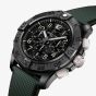Breitling Super Avenger B01 Chronograph 46 Night Mission Green Watch SB0148101B1X1