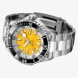 Breitling Mens Superocean Automatic 46 Yellow Dial Watch A173781A1I1A1