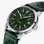 Breitling Mens Top Time B31 38mm Green & Silver Tone Watch AB3113171L1X1