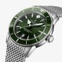 Breitling Mens Superocean Heritage B31 Automatic 42mm Green Dial Watch AB3111361L1A1