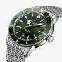 Breitling Mens Superocean Heritage B31 Automatic 44mm Green Dial Watch AB3112361L1A1